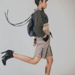 Avant-Garde Gray Cropped Set - Avant-Garde Gray Cropped Jacket &